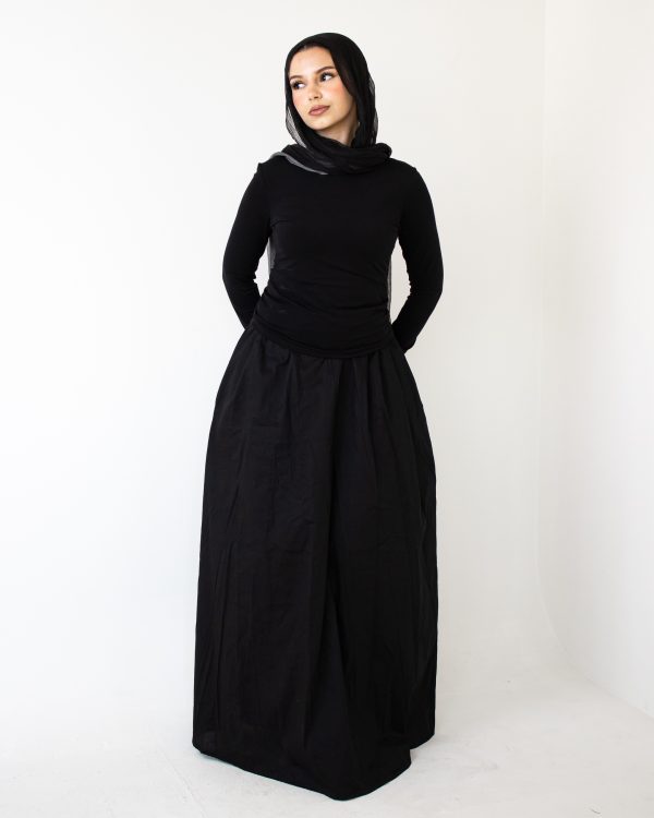 The BB Black Maxi Skirt